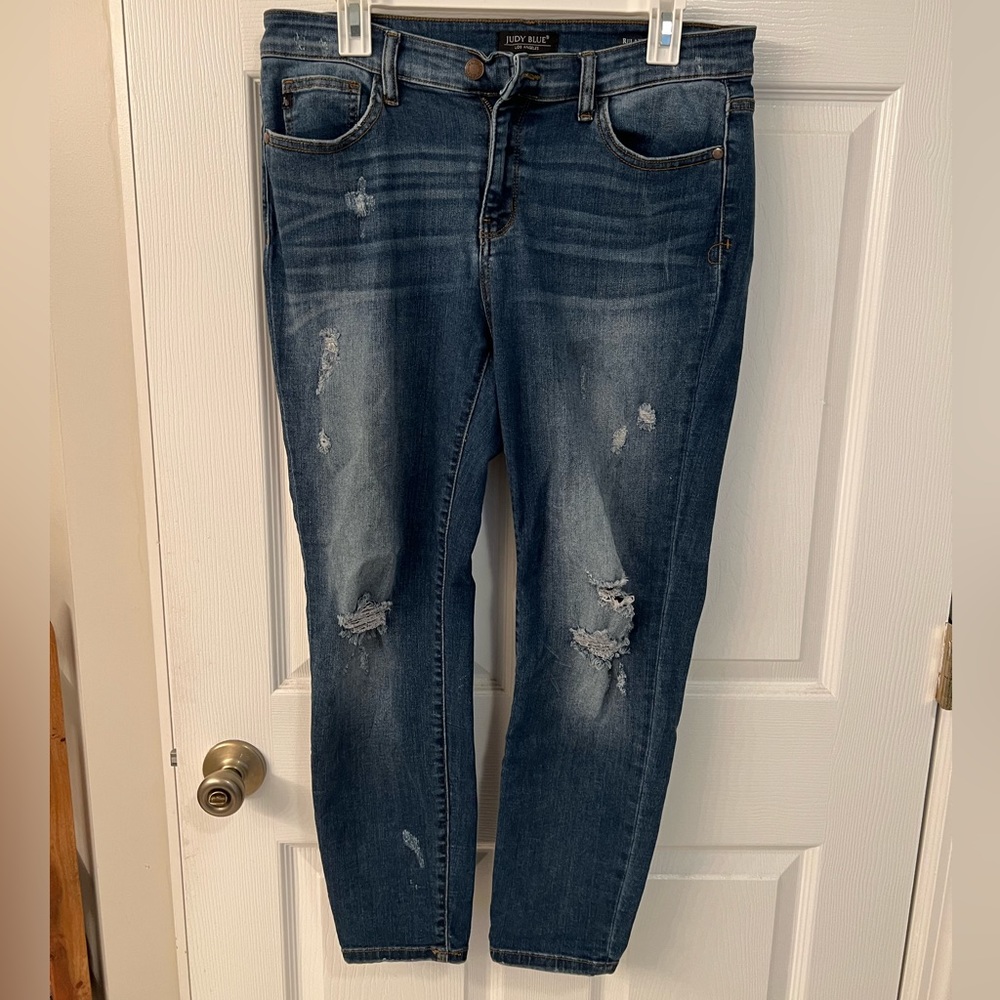 Judy blue relaxed fit blue jeans 15/32